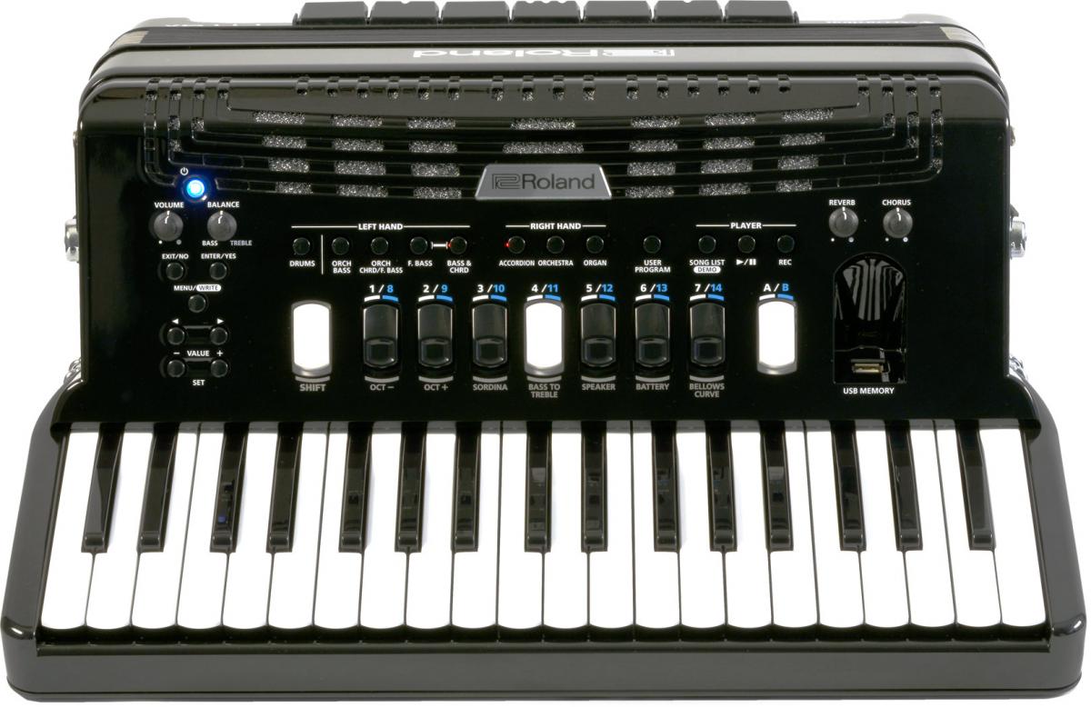 Roland V-accordion FR-4X【赤】 (37鍵/120ベース) 《専用ソフトケース