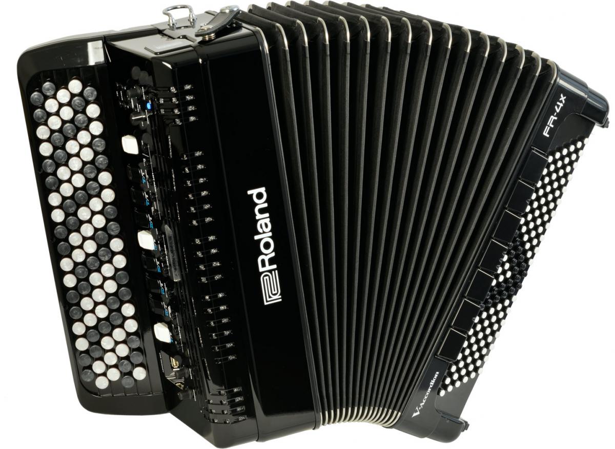 Roland V-accordion FR-4Xb 【黒】(92ボタン/120ベース) 《専用ソフト