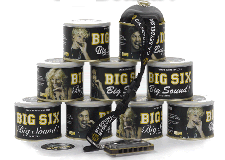SEYDEL Big Six（BLUES, FOLK）【6穴ハーモニカ】 - 谷口楽器