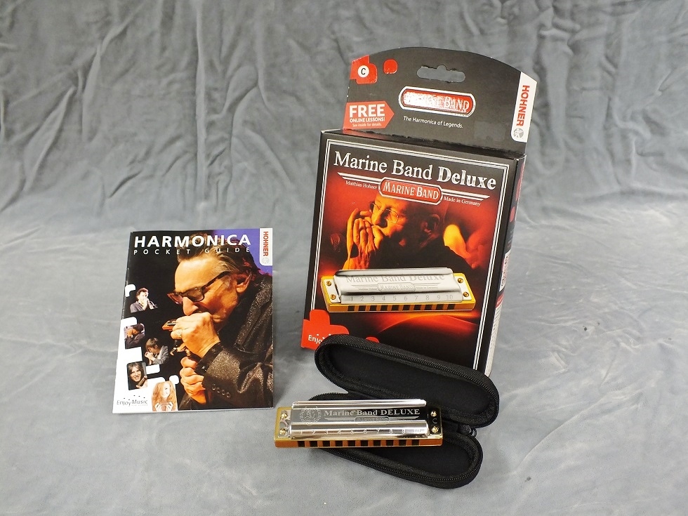 HOHNER Marine Band DELUXE 【10ホールズ(ブルースハープ)】 - 谷口楽器