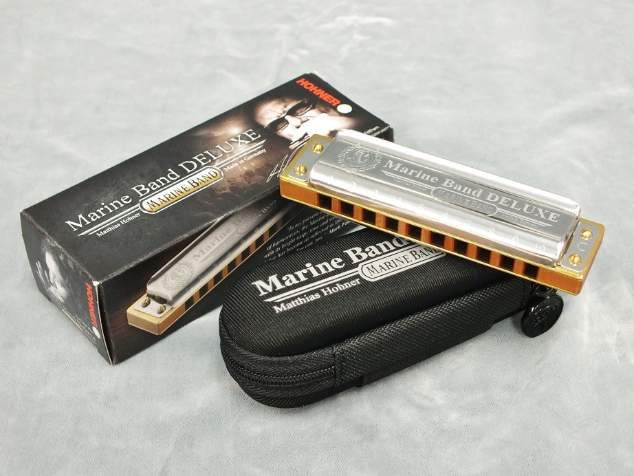 HOHNER Marine Band DELUXE 【10ホールズ(ブルースハープ)】 - 谷口楽器
