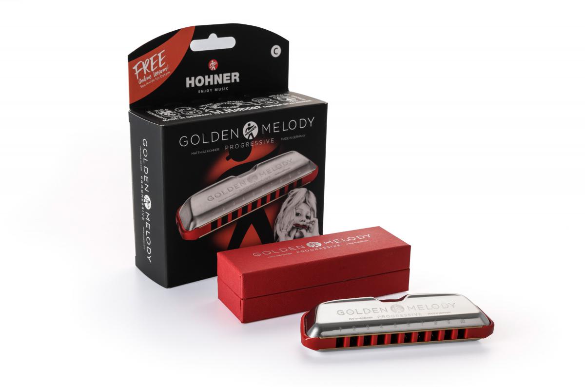 HOHNER Golden Melody Progressive【10ホールズ(ブルースハープ