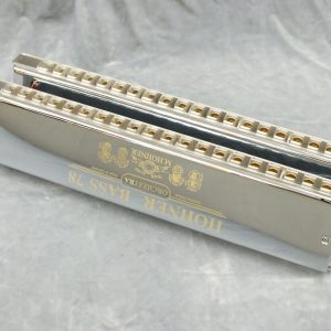 レア　希少　Hohner Bass 78 ハーモニカ 本体 ケース付き HOHNER Bass-78 【バスハーモニカ】 - 谷口楽器