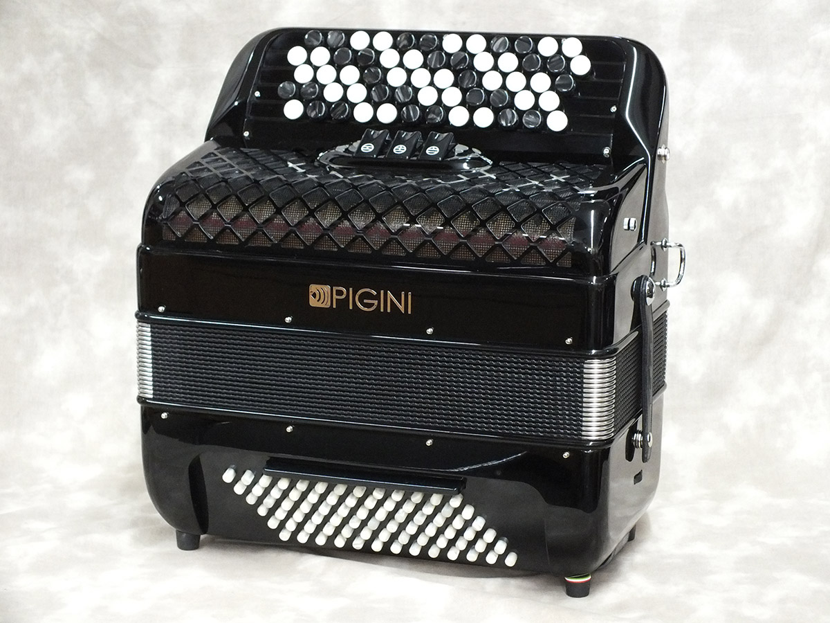 PIGINI STUDIO B2 [Black]【アコーディオン】 - 谷口楽器