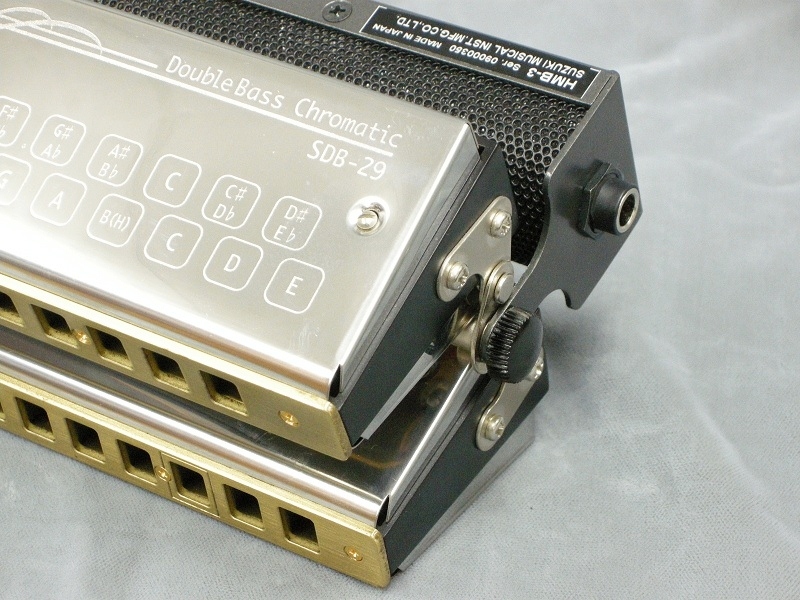 SUZUKI HMB-3 【ダブルバスハーモニカマイク】 - 谷口楽器