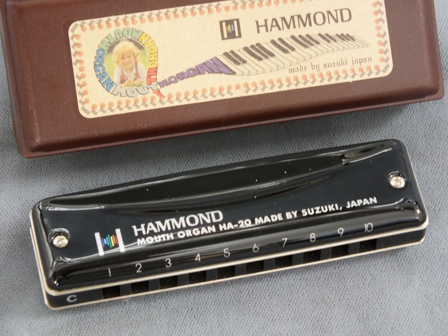 SUZUKI HAMMOND HA-20 【10ホールズ(ブルースハープ)】 - 谷口楽器