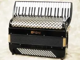 EXCELSIOR Model:308 [Black] 【アコーディオン】 - 谷口楽器