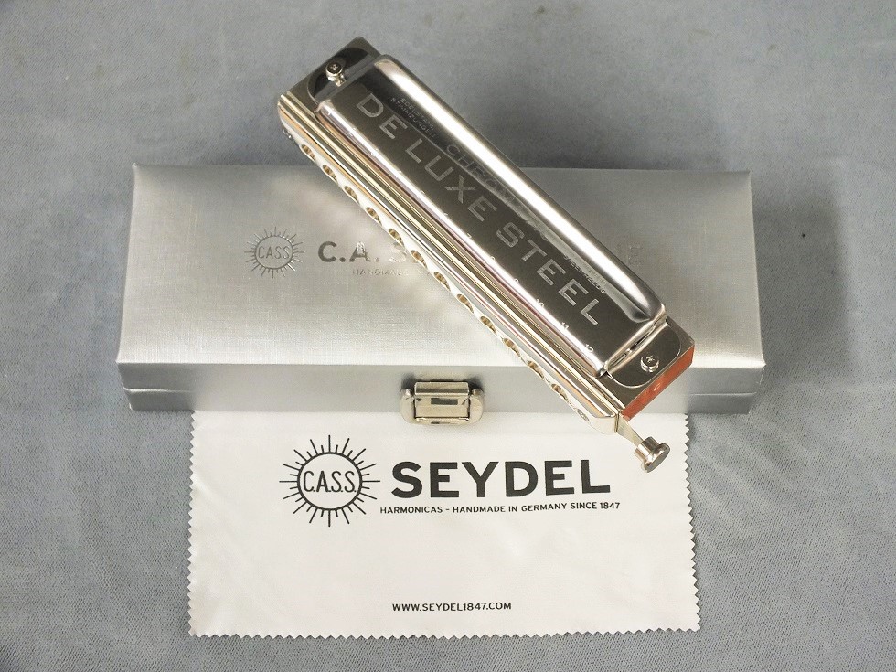 SEYDEL Chromatic DE LUXE STEEL 【クロマチックハーモニカ】 - 谷口楽器