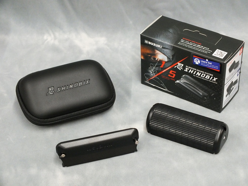 SUZUKI “忍SHINOBIX”（Users Set）[SNB-20CVS] 【10穴ハーモニカ専用