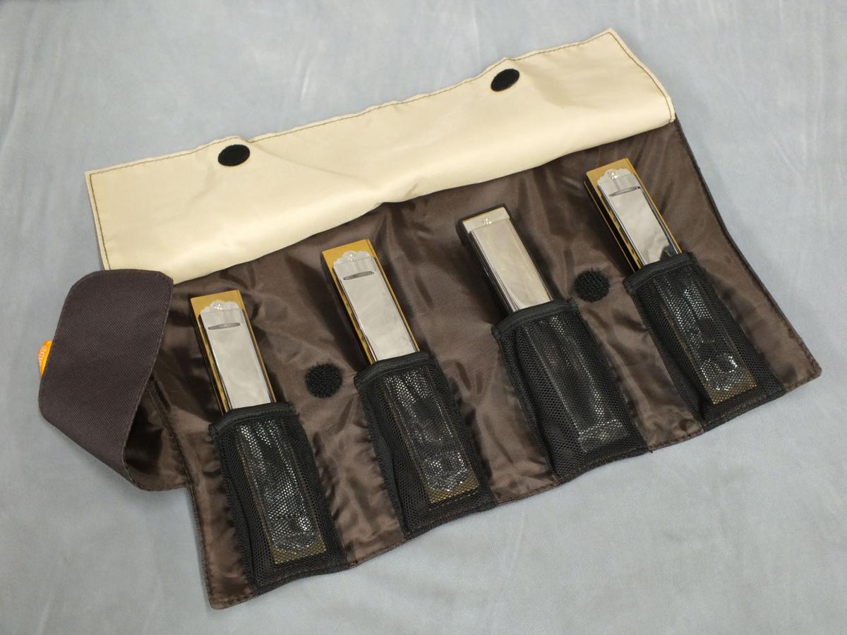 TOMBO HR-4B / HR-4C 【複音ハーモニカ用ケース】 - 谷口楽器