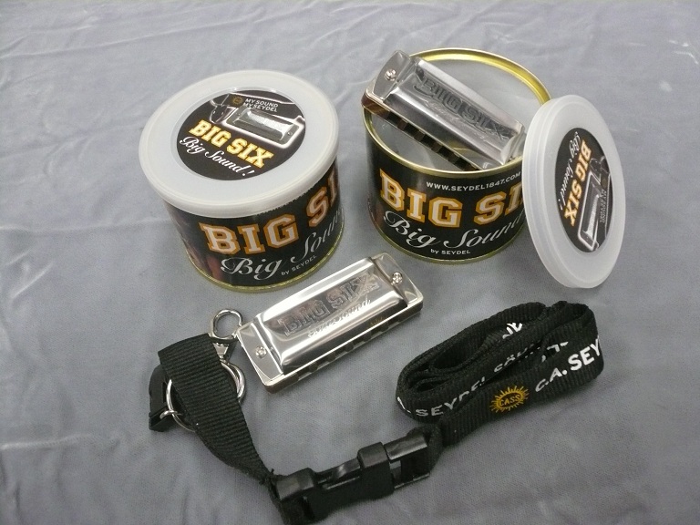 SEYDEL Big Six（BLUES, FOLK）【6穴ハーモニカ】 - 谷口楽器