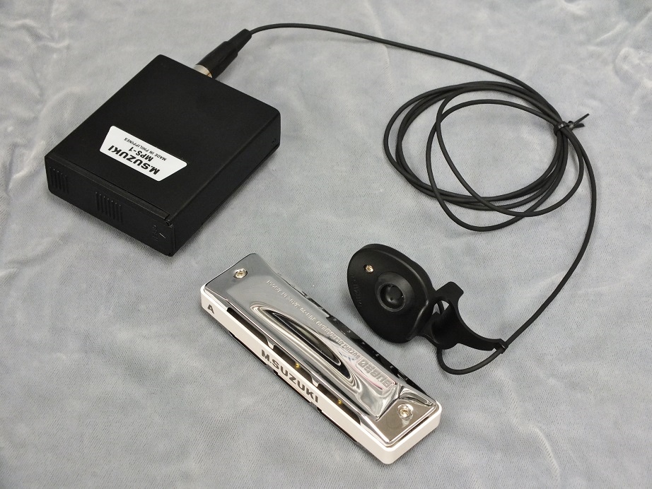 SUZUKI HMH-100 【ハーモニカ専用マイクセット】 - 谷口楽器