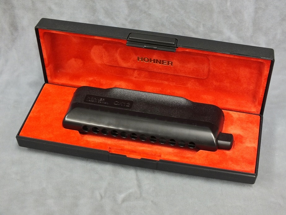 HOHNER CX-12 Black 【クロマチックハーモニカ】 - 谷口楽器
