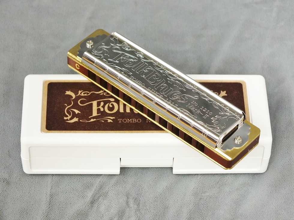 TOMBO FolkBlues Mark-II【10ホールズ(ブルースハープ)】 - 谷口楽器