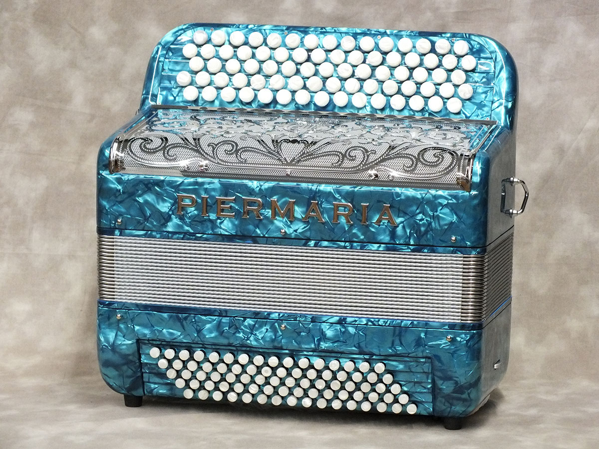 アコーディオン PIERMARIA Model:306 [Azure Dream]with 5th row option