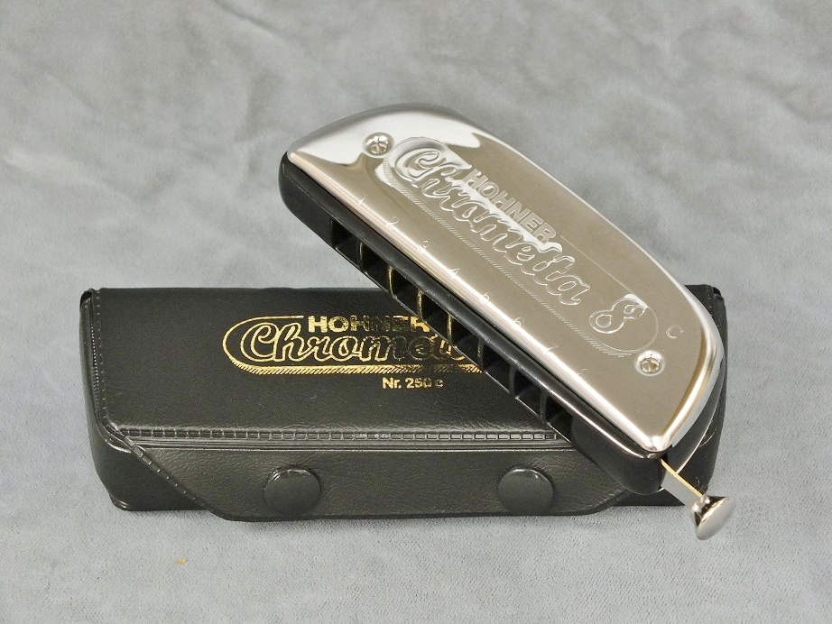 Hohner Chrometta 8 ハーモニカ 本体 HOHNER Chrometta-8 【クロマチックハーモニカ】 - 谷口楽器