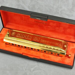 限定再生産】HOHNER Super 64 Gold 【クロマチックハーモニカ】 - 谷口楽器