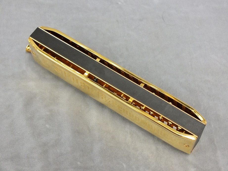 限定再生産】HOHNER Super 64 Gold 【クロマチックハーモニカ】 - 谷口楽器