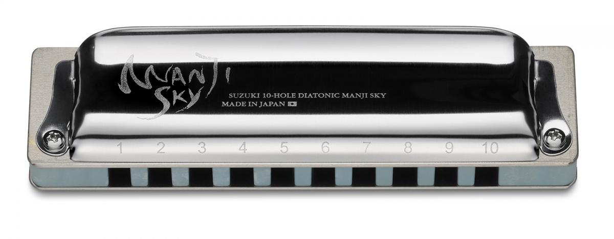 SUZUKI MANJI SKY【10ホールズ(ブルースハープ)】 - 谷口楽器
