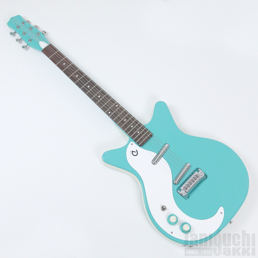 Danelectro 59 'M' NOS+ Lefty (Baby Come Back Blue) - 谷口楽器