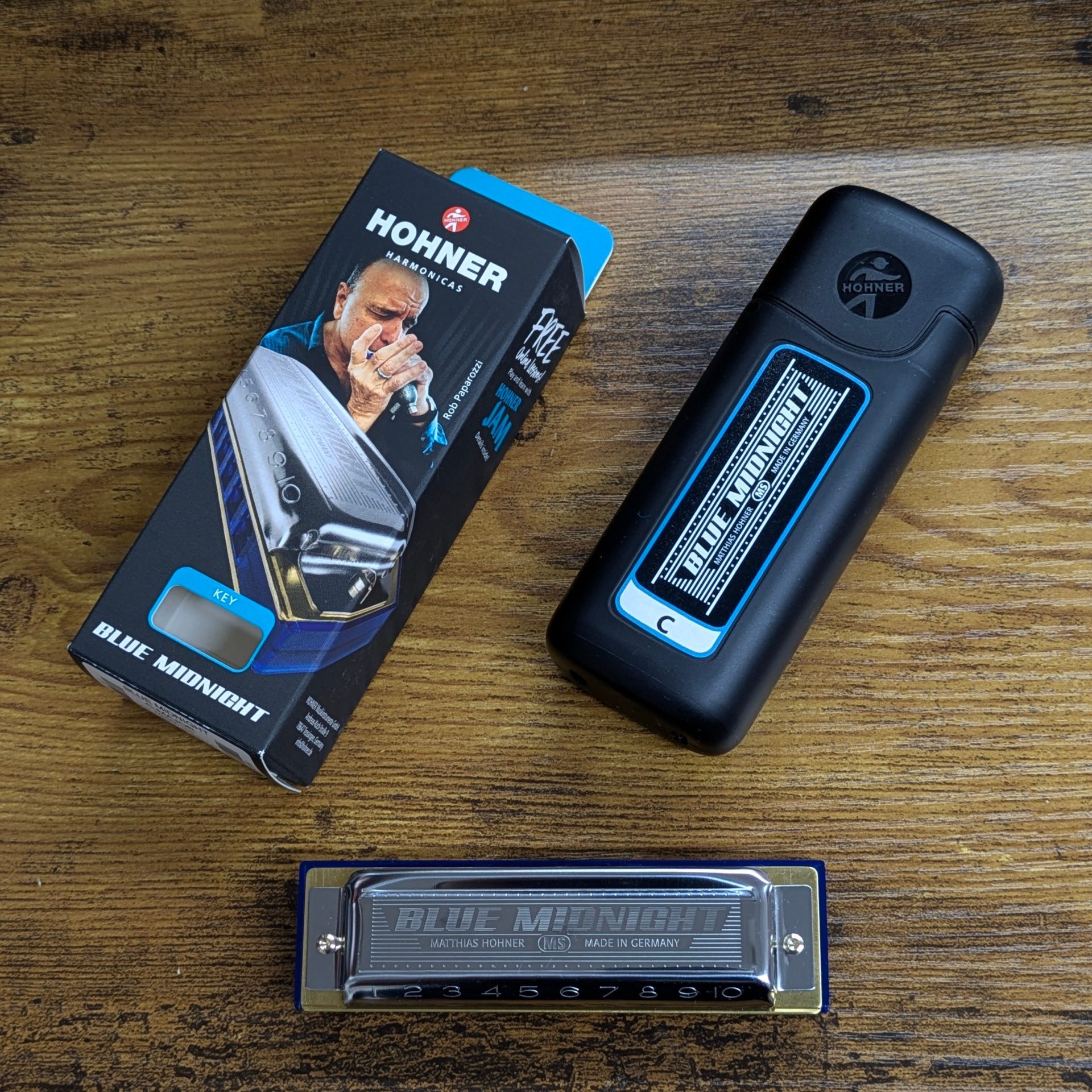 HOHNER Blue Midnight 【10ホールズ(ブルースハープ)】 - 谷口楽器