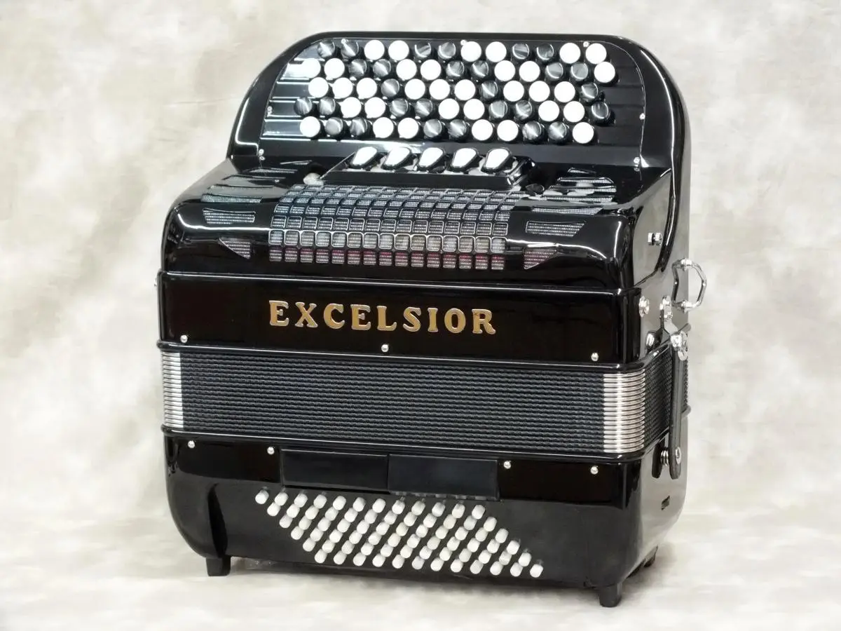EXCELSIOR Model:696 [White] 【アコーディオン】 - 谷口楽器