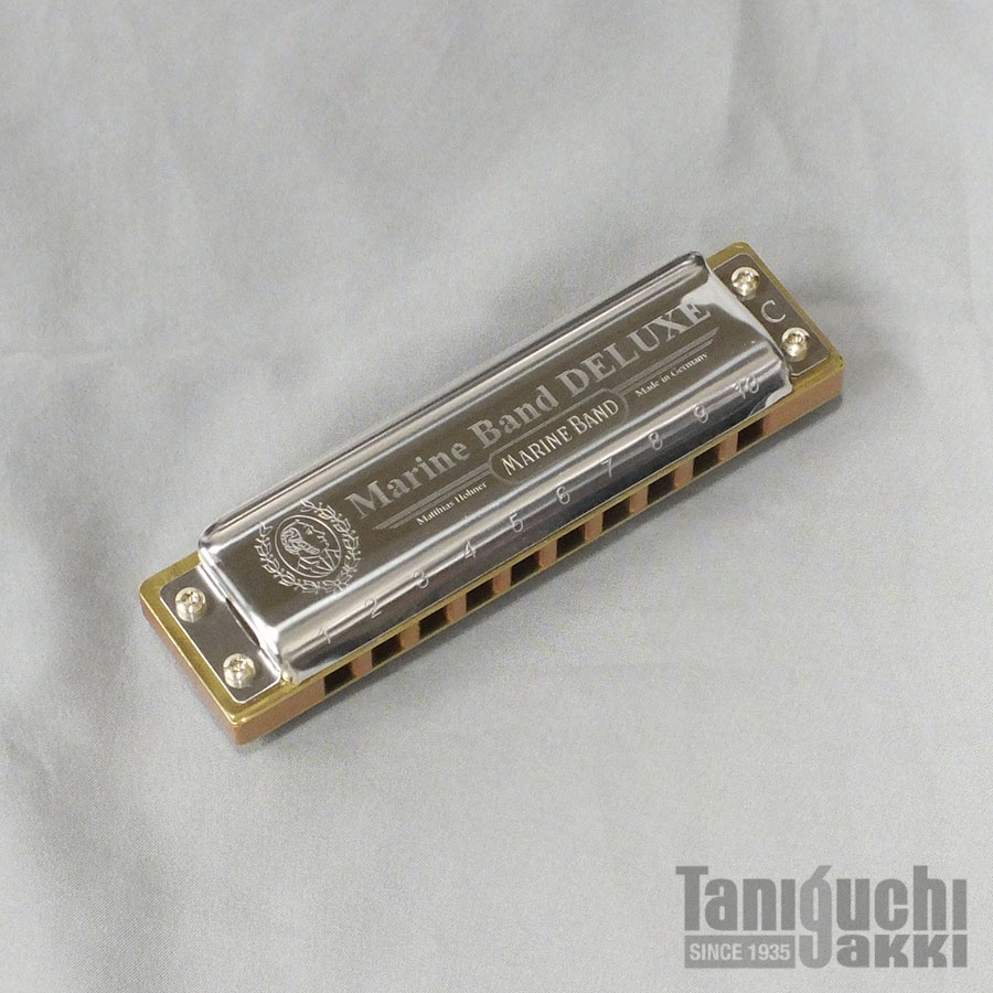 HOHNER Marine Band DELUXE 【10ホールズ(ブルースハープ)】 - 谷口楽器