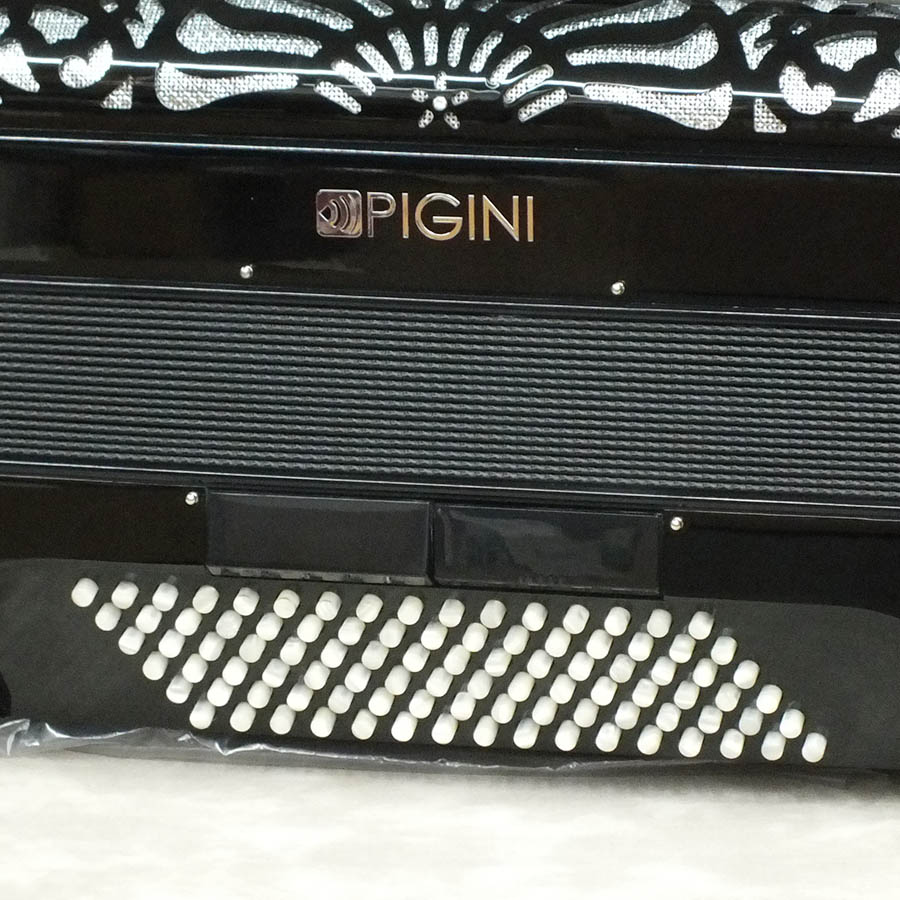 PIGINI Primavera Piano [Black] 【アコーディオン】 - 谷口楽器