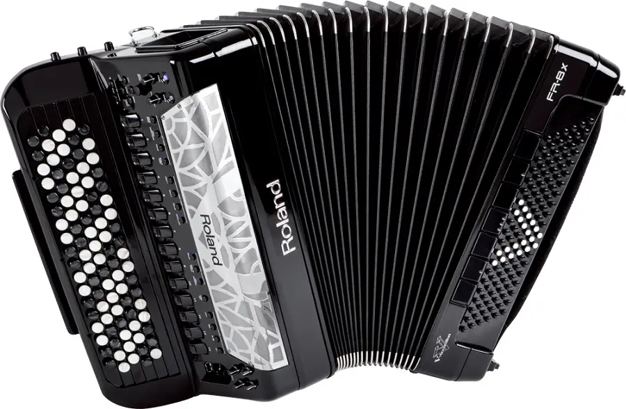Roland V-accordion FR-8Xb【黒】 (92ボタン/120ベース) - 谷口楽器