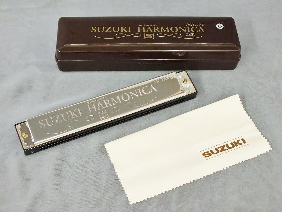 SUZUKI SU-24 Octave 【複音ハーモニカ】 - 谷口楽器