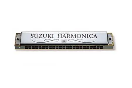 SUZUKI MH-21 高級ミヤタ 【複音ハーモニカ】 - 谷口楽器