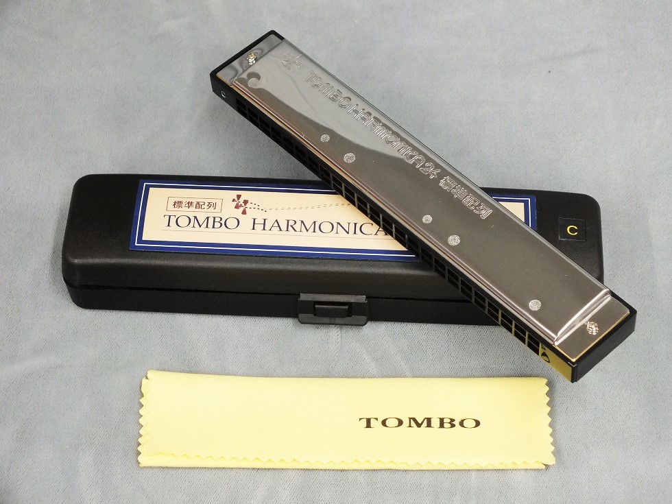 ★ハーモニカおまとめ 計11本 音出し確認済み TOMBOなど TOMBO No.3624 【標準配列複音ハーモニカ】 - 谷口楽器