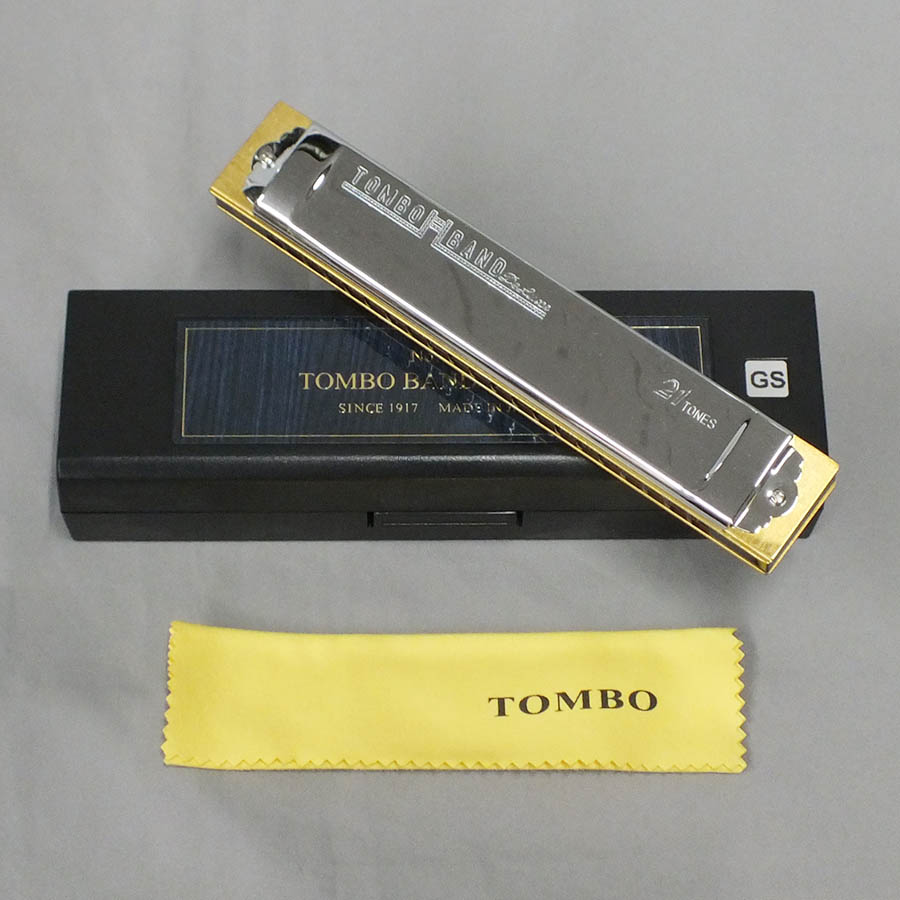 TOMBO No.1621 グリッサンドハーモニカ 【複音ハーモニカ】 - 谷口楽器
