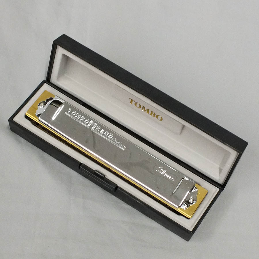 TOMBO No.1621 グリッサンドハーモニカ 【複音ハーモニカ】 - 谷口楽器