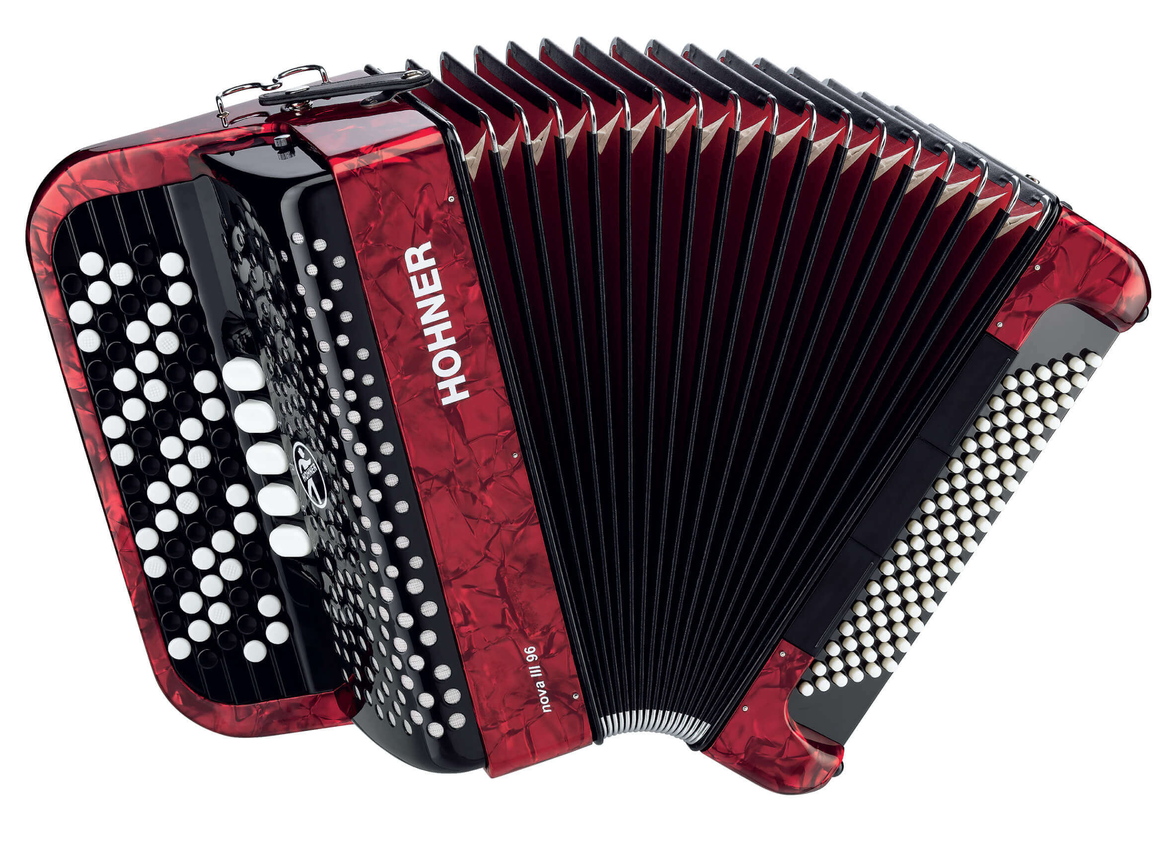 Hohner nova III 96 アコーディオンクロマチック新品現行販売C調 HOHNER NOVA III/96 【アコーディオン】 - 谷口楽器