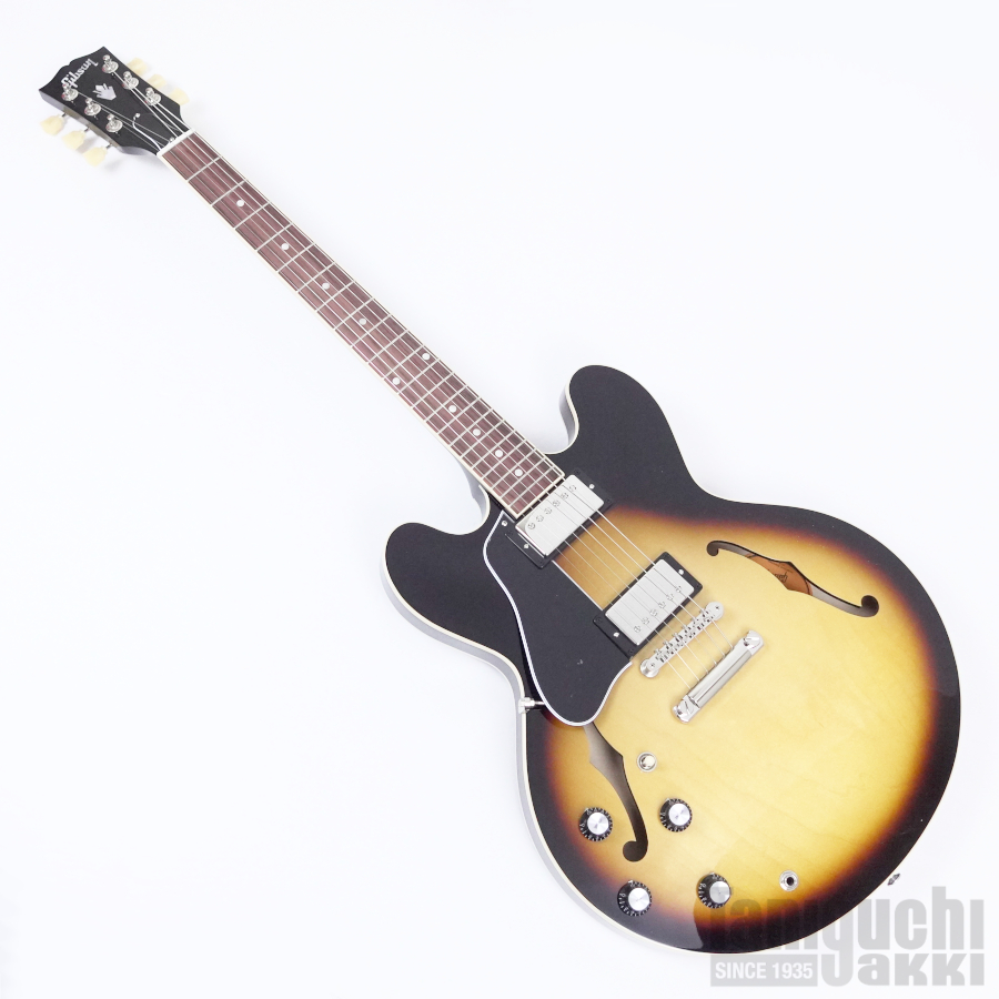 Gibson ES-335 Left Hand (Vintage Burst) ※SOLD OUT - 谷口楽器