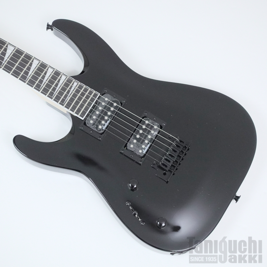 Jackson JS22 LH (Gloss Black) -JS Series Dinky Arch Top Left Hand