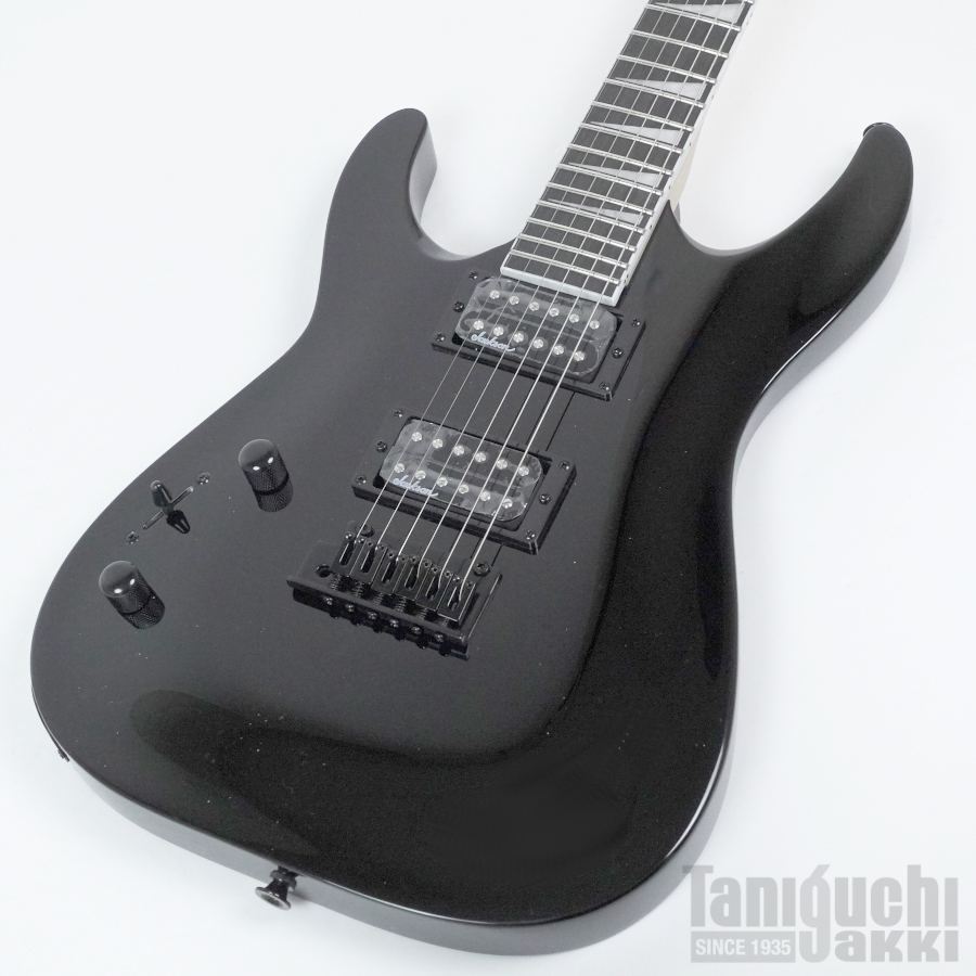 Jackson JS22 LH (Gloss Black) -JS Series Dinky Arch Top Left Hand