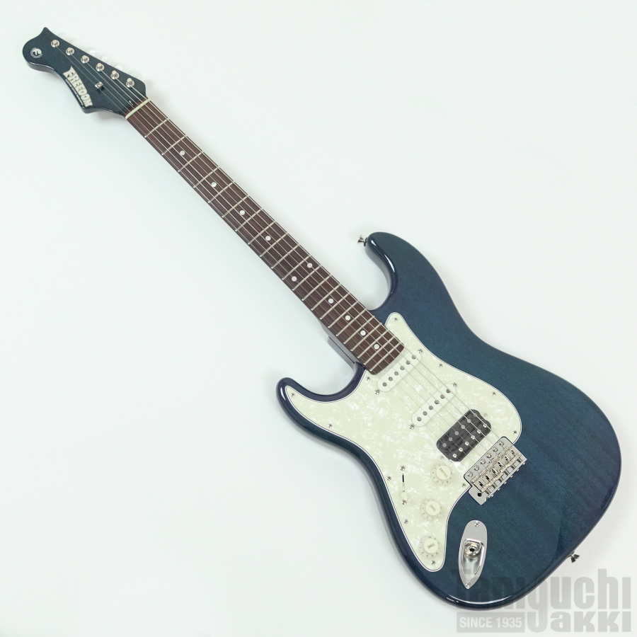 Freedom Custom Guitar Research / ST Pepper Semi Solid Lefty (Blue