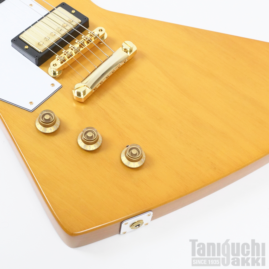 Epiphone Inspired By Gibson Custom 1958 Korina Explorer Left