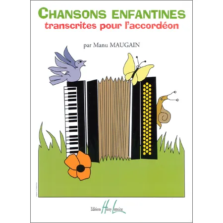フランスの子供のシャンソン【曲集】Chansons enfantines transcrites