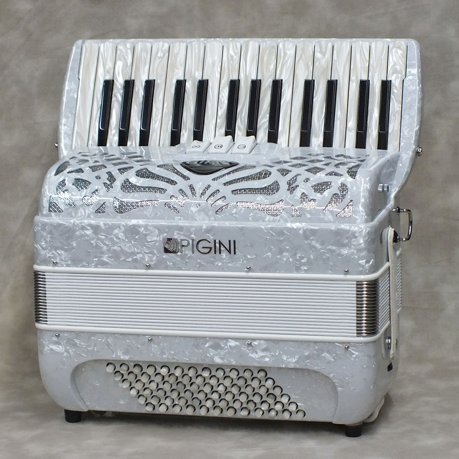 PIGINI Prelude P30 [White]【アコーディオン】 - 谷口楽器