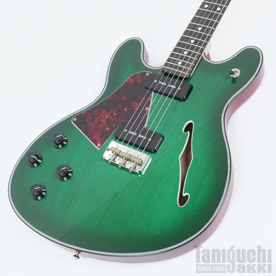 Psychederhythm Rhythmcaster Lefty (British Racing Green Burst