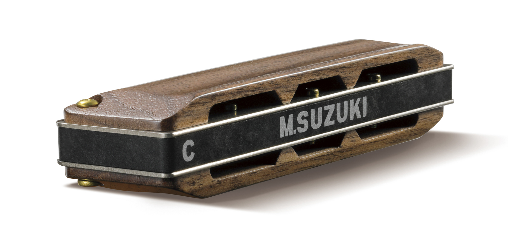 SUZUKI M-20W（木製カバーモデル）【10ホールズ(ブルースハープ