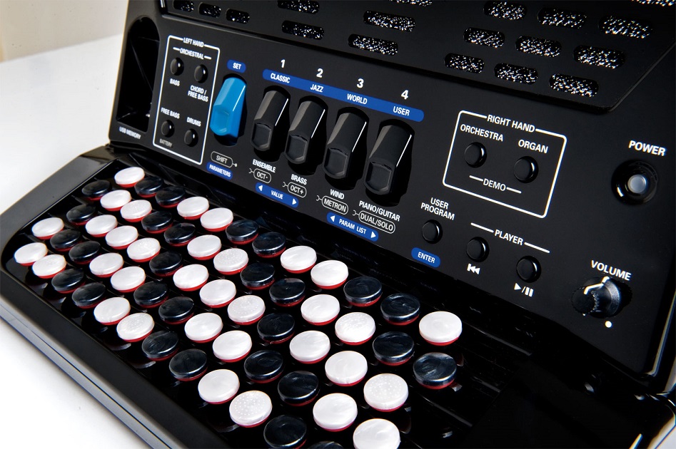 電子》ボタン・アコーディオン入門セット（FR-1Xb ＋ おすすめ教本 ＋