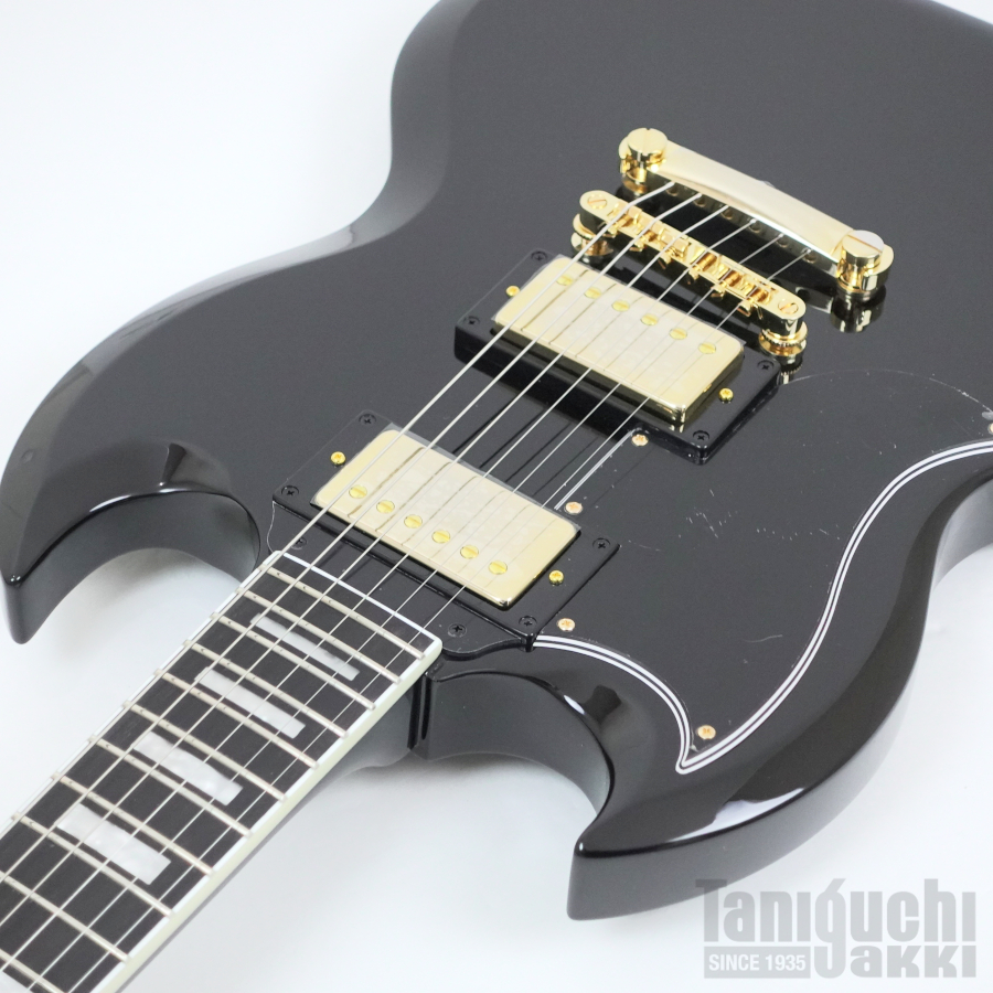 Epiphone SG ブラックエレキギター　レフティ　左利き用 Epiphone SG Custom Left Hand (Ebony) - 谷口楽器