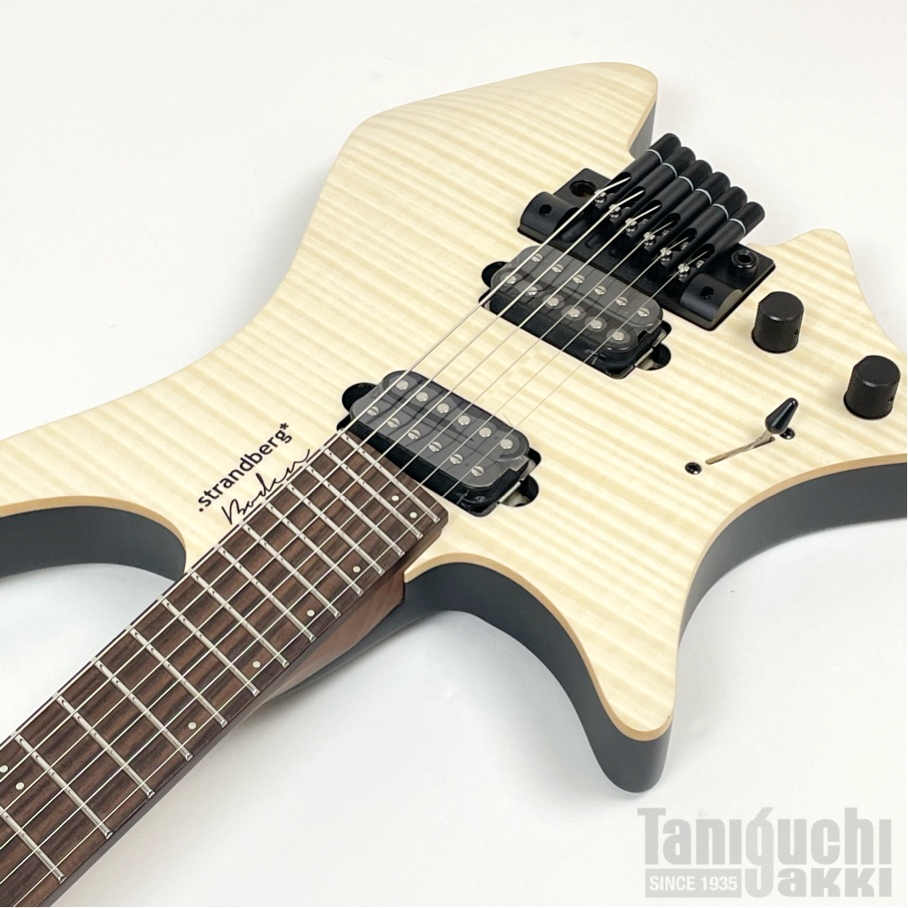 Strandberg Boden Standard NX 6 Tremolo Lefty Natural - 谷口楽器