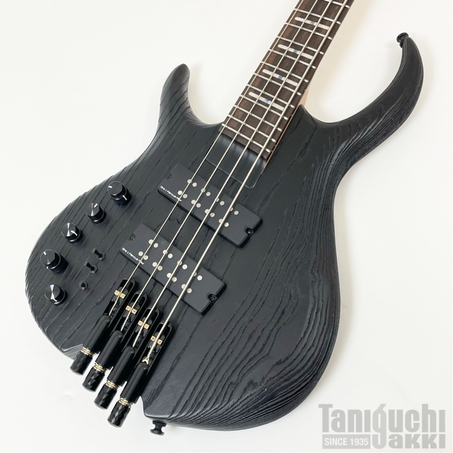Sire M6 4-String Headless Left Hand (Black Sandblasted) - 谷口楽器
