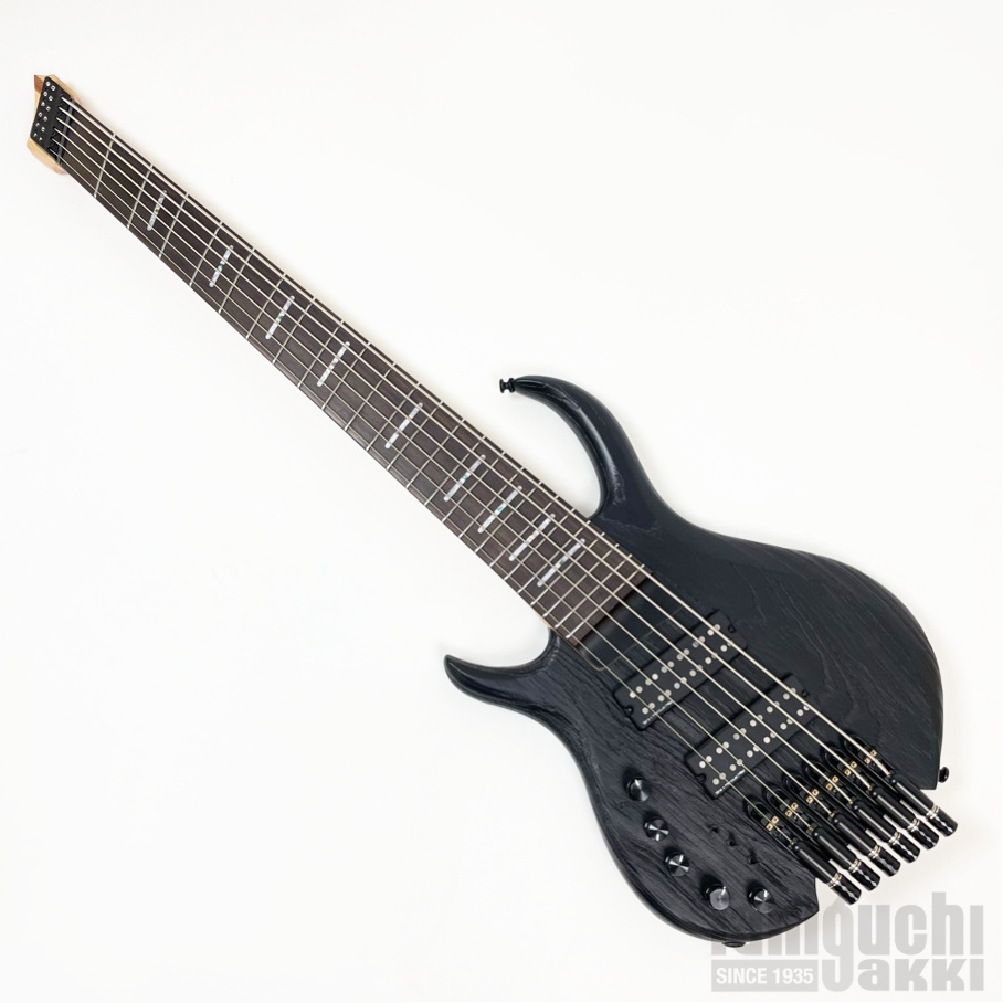 Sire M6 6-String Headless Left Hand (Black Sandblasted) - 谷口楽器
