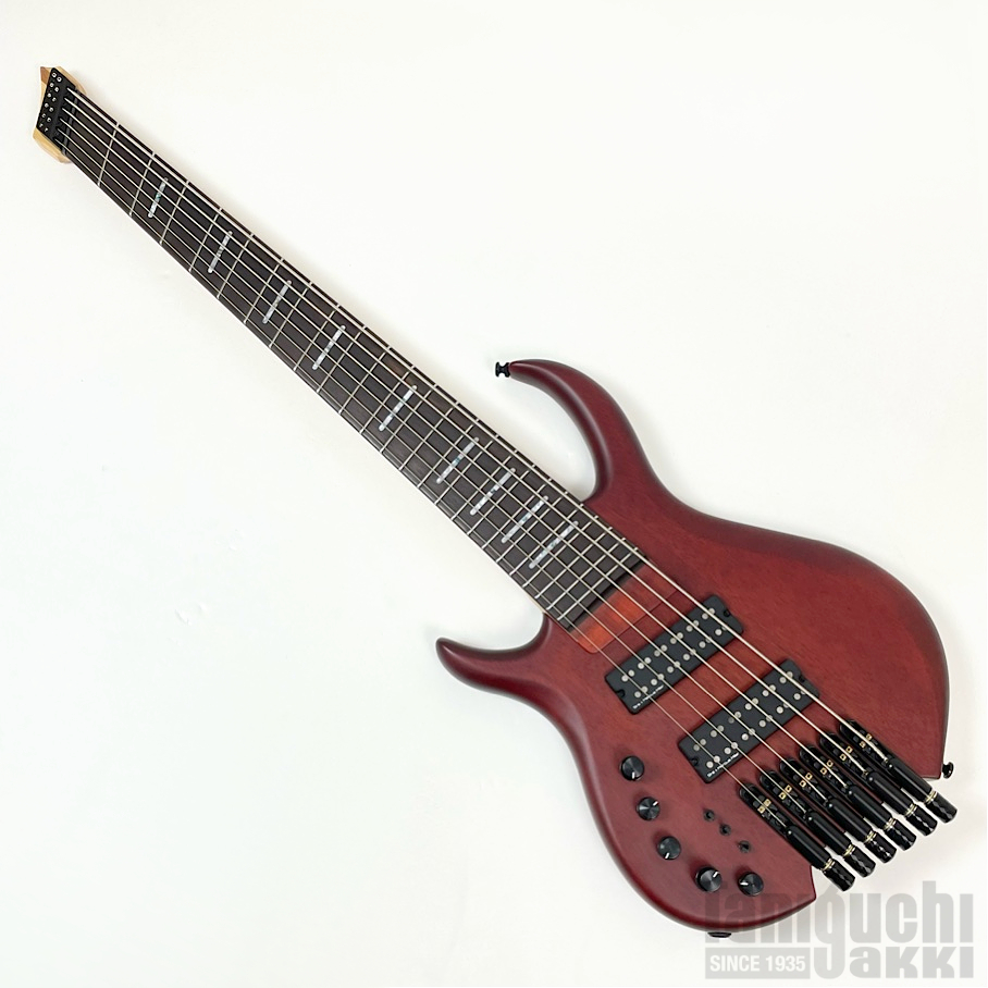 Sire M6 6-String Headless Left Hand (Mahogany Satin) - 谷口楽器